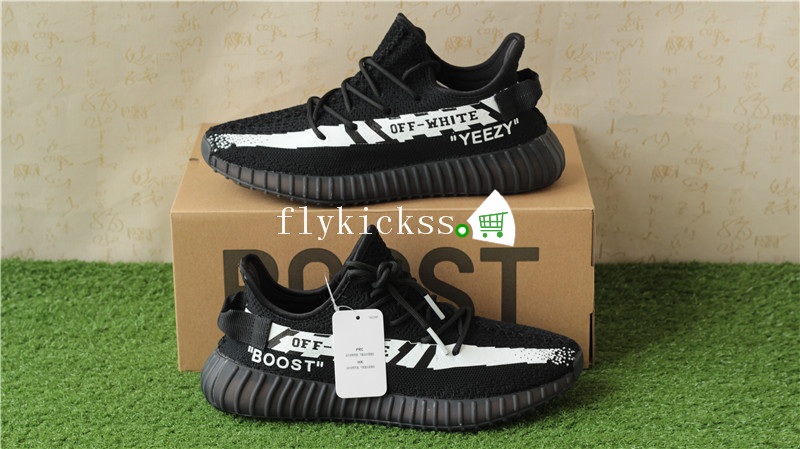 2018 Off White x Yeezy Boost 350 V2 Black